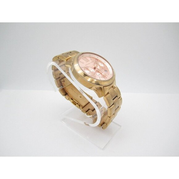 Women Michael Kors Chrono Quartz WR Analog 43mm Dial Causal Round Watch (G416) - Picture 5 of 11